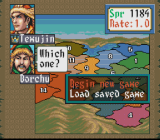 Screenshot Thumbnail / Media File 1 for Genghis Khan II - Clan of the Gray Wolf (USA)