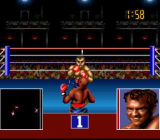 Screenshot Thumbnail / Media File 1 for George Foreman's KO Boxing (Europe)