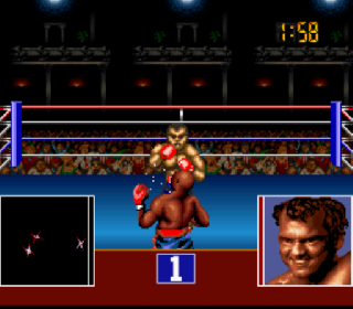 Screenshot Thumbnail / Media File 1 for George Foreman's KO Boxing (USA)