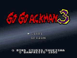 Screenshot Thumbnail / Media File 1 for Go Go Ackman 3 (Japan)