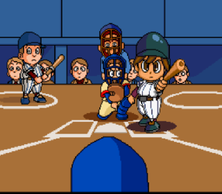 Screenshot Thumbnail / Media File 1 for Hakunetsu Pro Yakyuu '93 - Ganba League (Japan) (Beta)
