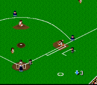 Screenshot Thumbnail / Media File 1 for Hakunetsu Pro Yakyuu - Ganba League (Japan)