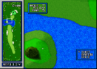 Screenshot Thumbnail / Media File 1 for HAL's Hole in One Golf (USA)