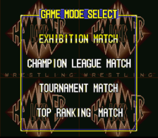 Screenshot Thumbnail / Media File 1 for Hammerlock Wrestling (USA)