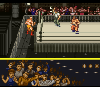 Screenshot Thumbnail / Media File 1 for Hammerlock Wrestling (USA)