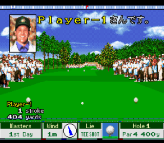 Screenshot Thumbnail / Media File 1 for Harukanaru Augusta 2 - Masters (Japan)