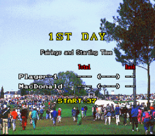 Screenshot Thumbnail / Media File 1 for Harukanaru Augusta 2 - Masters (Japan)