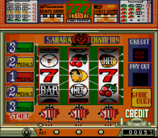 Screenshot Thumbnail / Media File 1 for Hisshou 777 Fighter II - Pachi-Slot Maruhi Jouhou (Japan)