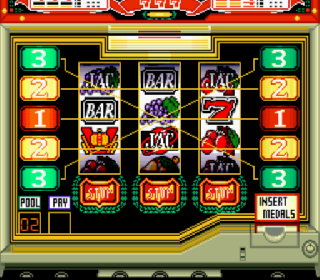 Screenshot Thumbnail / Media File 1 for Hisshou 777 Fighter - Pachi-Slot Ryuuguu Densetsu (Japan)