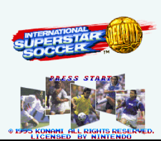 Screenshot Thumbnail / Media File 1 for International Superstar Soccer Deluxe (Europe)