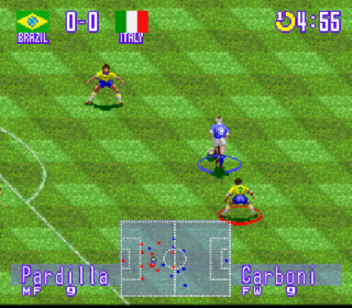 Screenshot Thumbnail / Media File 1 for International Superstar Soccer Deluxe (Europe)