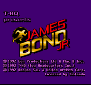 Screenshot Thumbnail / Media File 1 for James Bond Jr. (Europe)