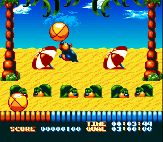 Screenshot Thumbnail / Media File 1 for James Pond's Crazy Sports (Europe)