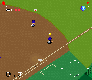 Screenshot Thumbnail / Media File 1 for Jikkyou Powerful Pro Yakyuu 3 - '97 Haru (Japan)