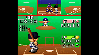 Screenshot Thumbnail / Media File 1 for Jikkyou Powerful Pro Yakyuu - Basic Ban '98 (Japan)