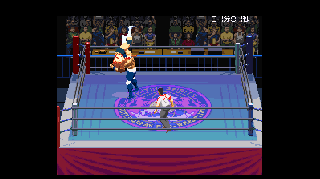 Screenshot Thumbnail / Media File 1 for Jikkyou Power Pro Wrestling '96 - Max Voltage (Japan)