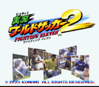 Screenshot Thumbnail / Media File 1 for Jikkyou World Soccer 2 - Fighting Eleven (Japan)