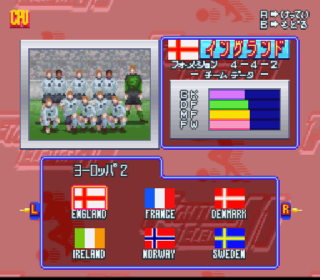 Screenshot Thumbnail / Media File 1 for Jikkyou World Soccer 2 - Fighting Eleven (Japan)