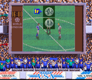Screenshot Thumbnail / Media File 1 for Jikkyou World Soccer 2 - Fighting Eleven (Japan)