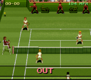 Screenshot Thumbnail / Media File 1 for Jimmy Connors Pro Tennis Tour (Europe)