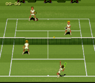 Screenshot Thumbnail / Media File 1 for Jimmy Connors Pro Tennis Tour (Europe)