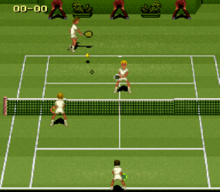 Screenshot Thumbnail / Media File 1 for Jimmy Connors Pro Tennis Tour (Europe)