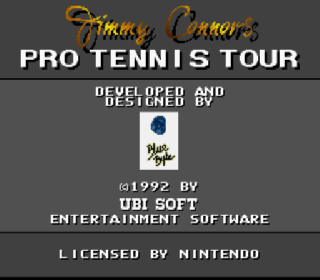 Screenshot Thumbnail / Media File 1 for Jimmy Connors Pro Tennis Tour (USA)