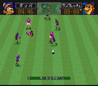 Screenshot Thumbnail / Media File 1 for J.League Excite Stage '94 (Japan)