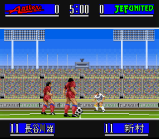 Screenshot Thumbnail / Media File 1 for J.League Soccer Prime Goal (Japan) (Rev A)