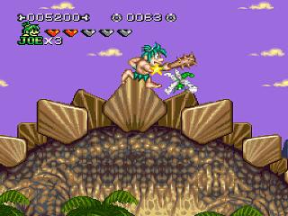 Screenshot Thumbnail / Media File 1 for Joe & Mac 2 - Lost in the Tropics (USA)