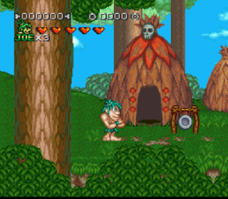 Screenshot Thumbnail / Media File 1 for Joe & Mac 3 - Lost in the Tropics (Europe) (En,Fr,De) (Beta)