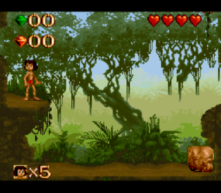 Screenshot Thumbnail / Media File 1 for Jungle Book, The (USA) (Beta)
