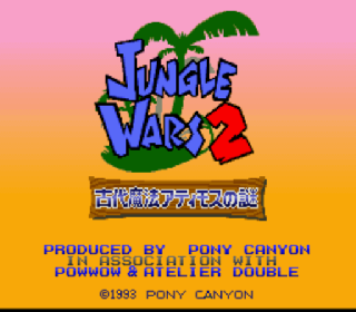 Screenshot Thumbnail / Media File 1 for Jungle Wars 2 - Kodai Mahou Ateimos no Nazo (Japan)