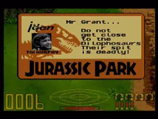 Screenshot Thumbnail / Media File 1 for Jurassic Park (USA)