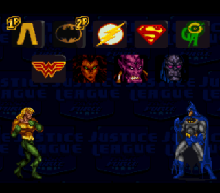 Screenshot Thumbnail / Media File 1 for Justice League Task Force (Europe)