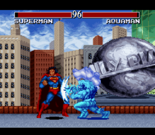 Screenshot Thumbnail / Media File 1 for Justice League Task Force (Japan)