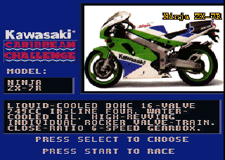 Screenshot Thumbnail / Media File 1 for Kawasaki Caribbean Challenge (USA)