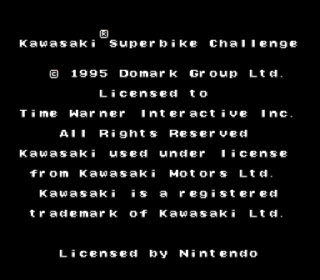 Screenshot Thumbnail / Media File 1 for Kawasaki Superbike Challenge (USA)
