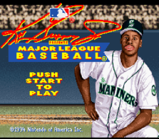 Screenshot Thumbnail / Media File 1 for Ken Griffey Jr. Presents Major League Baseball (USA)