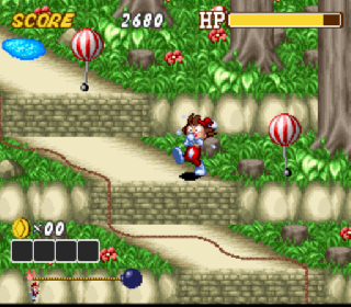 Screenshot Thumbnail / Media File 1 for Kid Klown no Crazy Chase (Japan)