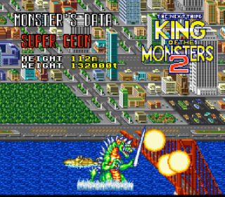 Screenshot Thumbnail / Media File 1 for King of the Monsters 2 - The Next Thing (Japan)