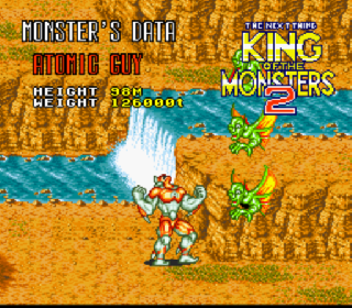 Screenshot Thumbnail / Media File 1 for King of the Monsters 2 - The Next Thing (Japan)