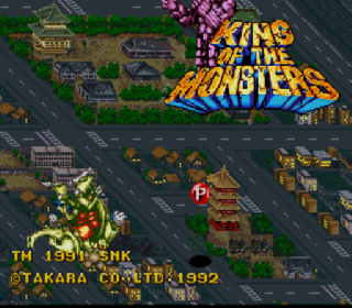 Screenshot Thumbnail / Media File 1 for King of the Monsters (Europe)