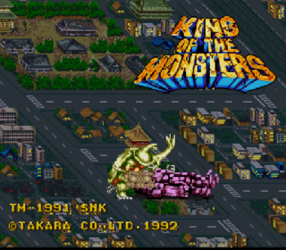 Screenshot Thumbnail / Media File 1 for King of the Monsters (Japan)