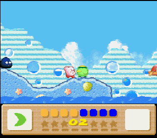 Screenshot Thumbnail / Media File 1 for Kirby's Dream Land 3 (USA)