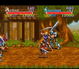 Screenshot Thumbnail / Media File 1 for Knights of the Round (Japan)