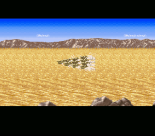 Screenshot Thumbnail / Media File 1 for Koutetsu no Kishi 2 - Sabaku no Rommel Gundan (Japan)