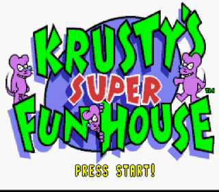 Screenshot Thumbnail / Media File 1 for Krusty's Super Fun House (Europe) (Rev A)