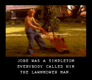 Screenshot Thumbnail / Media File 1 for Lawnmower Man, The (Europe)