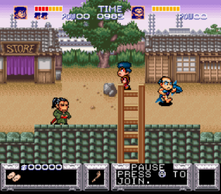 Screenshot Thumbnail / Media File 1 for Legend of the Mystical Ninja, The (Europe)